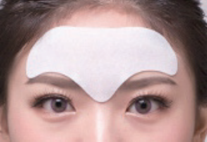 Polymer Gel Forehead Patch