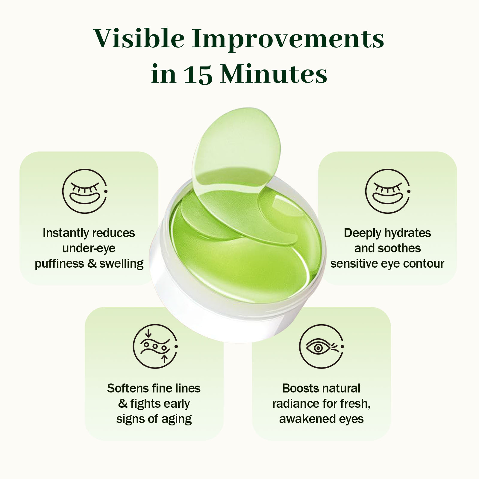 Aloe Vera Moisturizing Eye Mask · 2