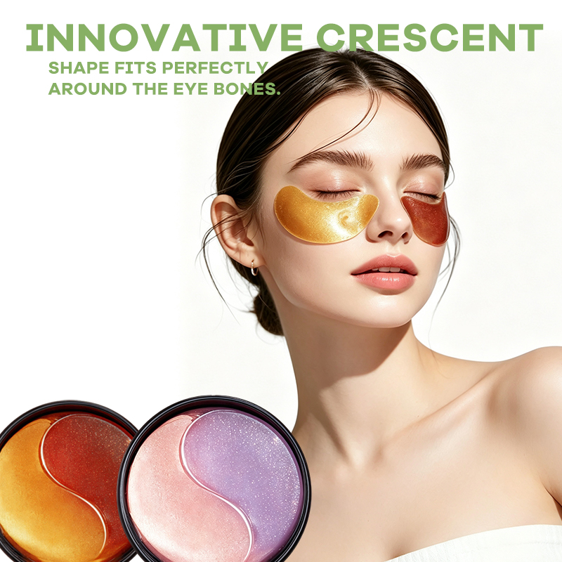 Red-Gold Dual-Color Hyaluronic Acid Eye Mask · 4