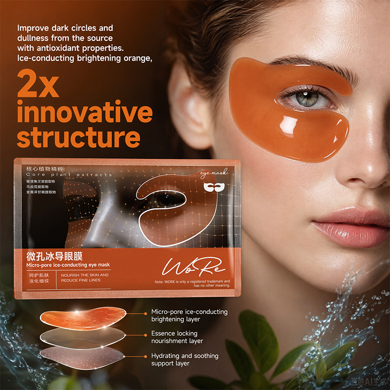 Astaxanthin Microporous Ice-Guided Eye Mask · 3