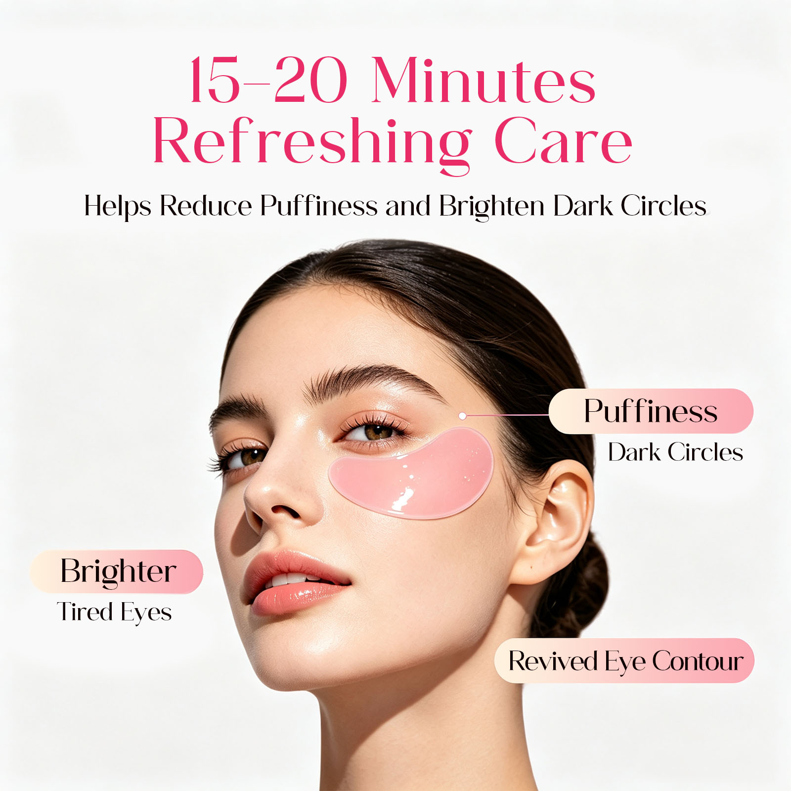 Pink Collagen Peptide Eye Mask · 2