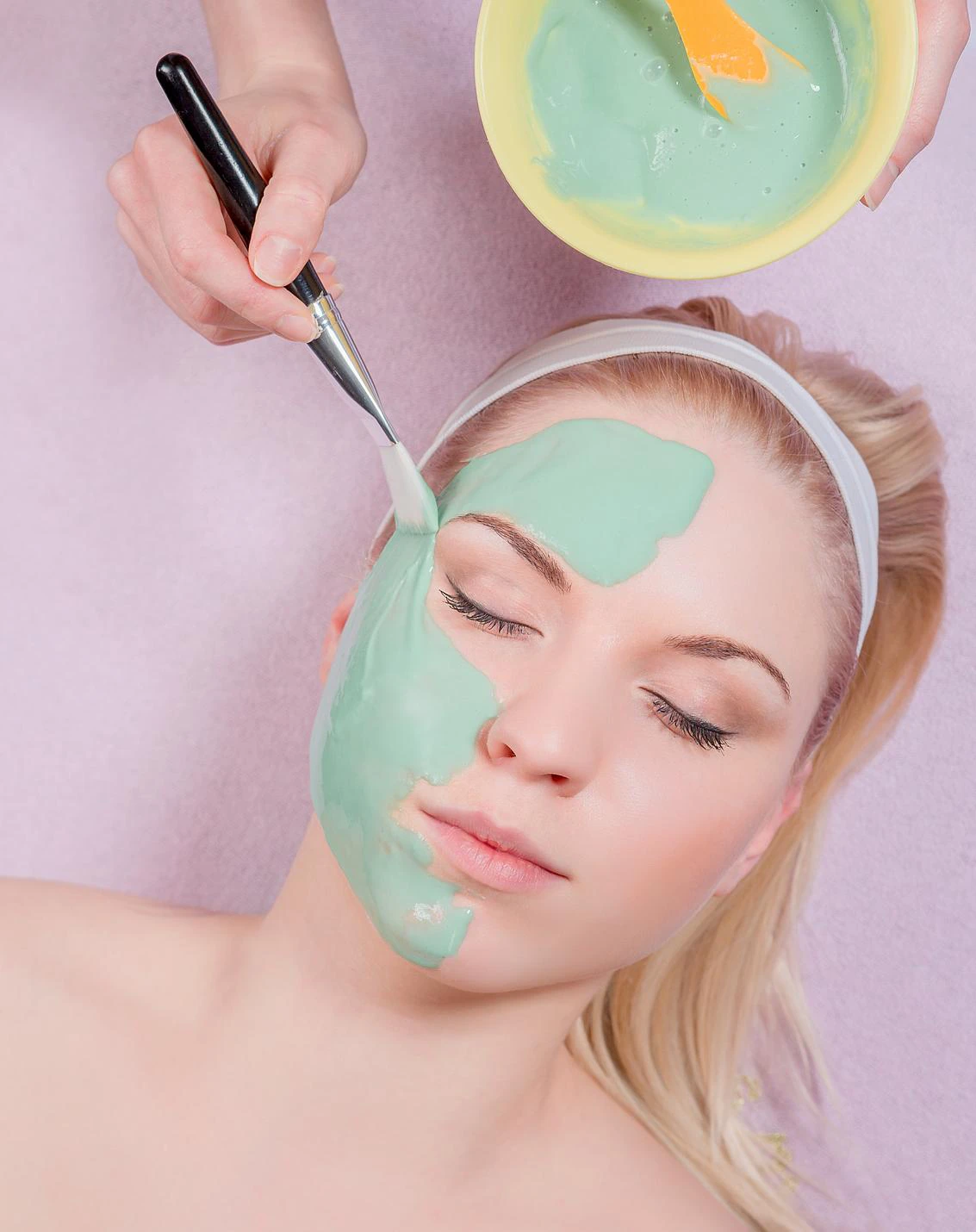 Polvo de mascarilla modeladora