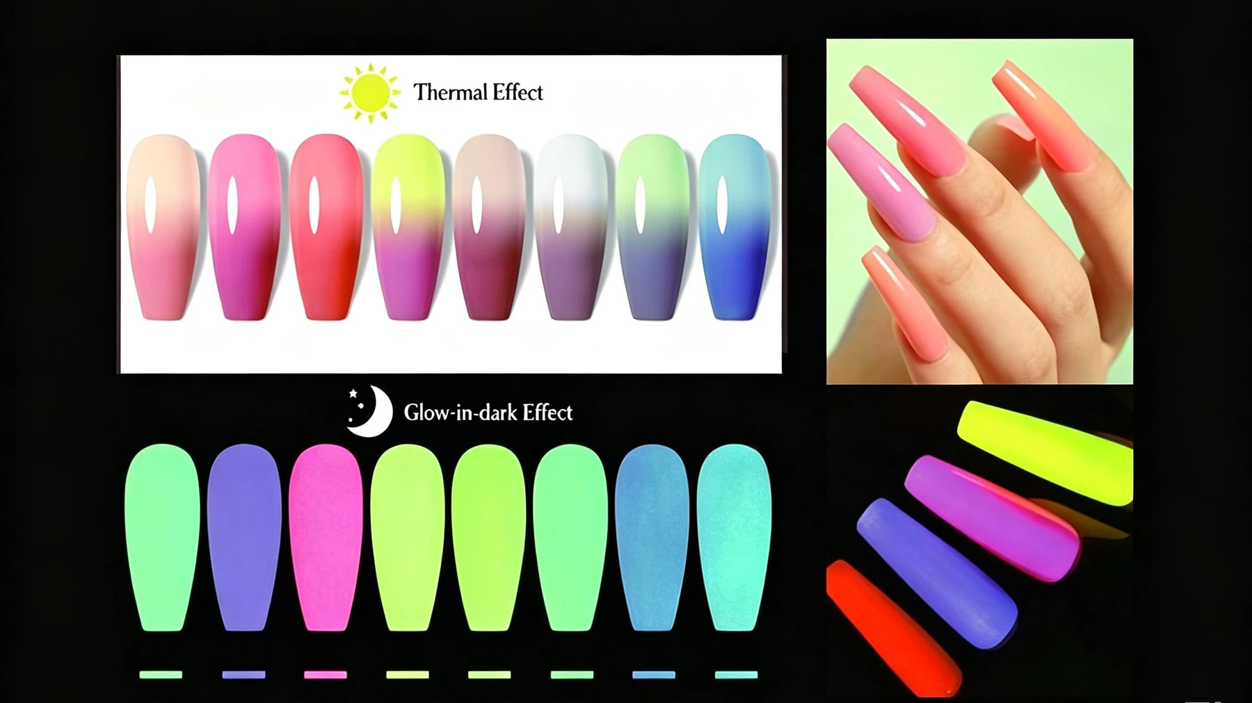 Gel Polish · Glow in the Dark