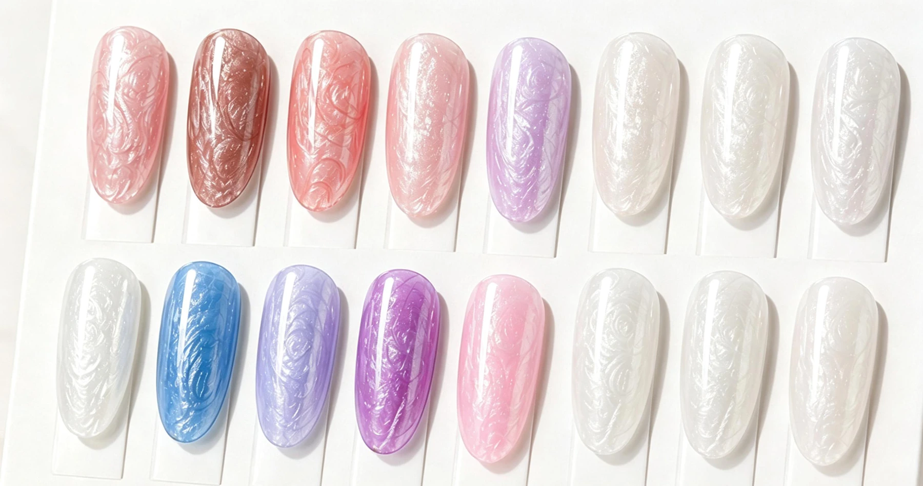 Gel Polish · Swirl Finish